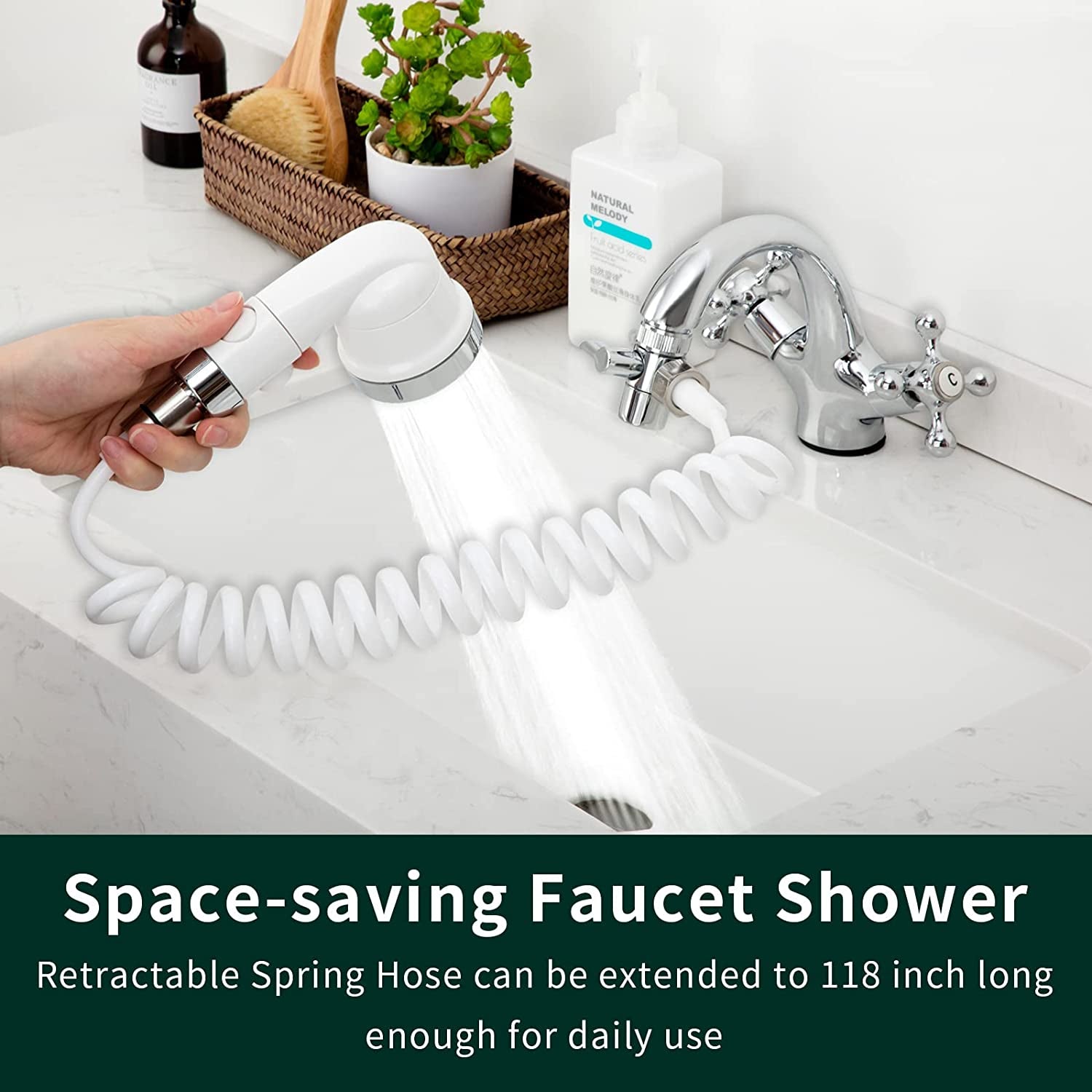 Transform Your Bath Time: The Ultimate Sink Faucet Shower Spray Attachment for Easy Pet Bathing & More!