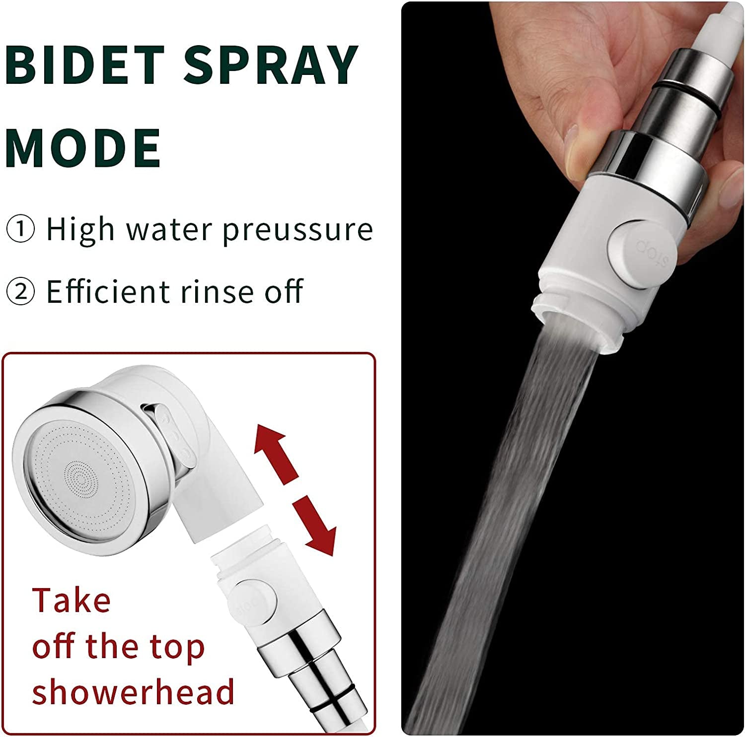 Transform Your Bath Time: The Ultimate Sink Faucet Shower Spray Attachment for Easy Pet Bathing & More!