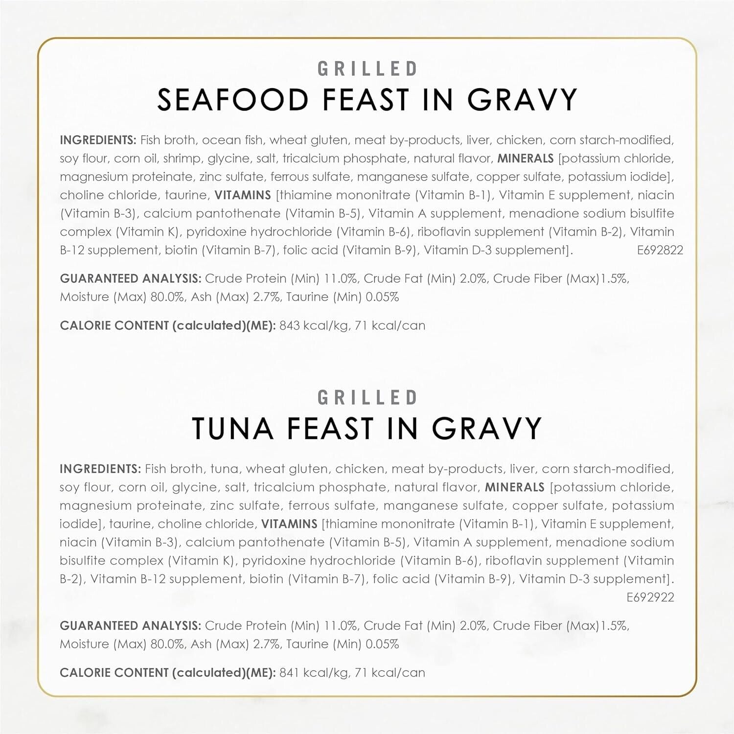 Purina Fancy Feast Variety Pack Seafood Tuna Salmon Wet Cat Food 3Oz 30 Cans