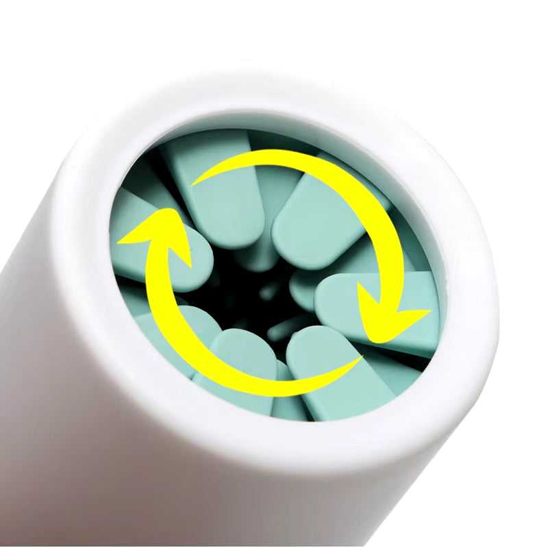 Pet Foot Washer Cup - Silicone Soft Cleaning Bucket for Cats and Dogs, Manual Paw Cleaner for Quick Foot Washing