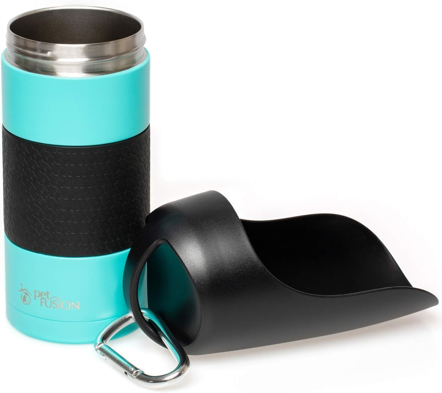 Portable Insulated Dog Water Bottle and Dispenser - 22 Oz Stainless Steel, Optimal Temperature for Travel